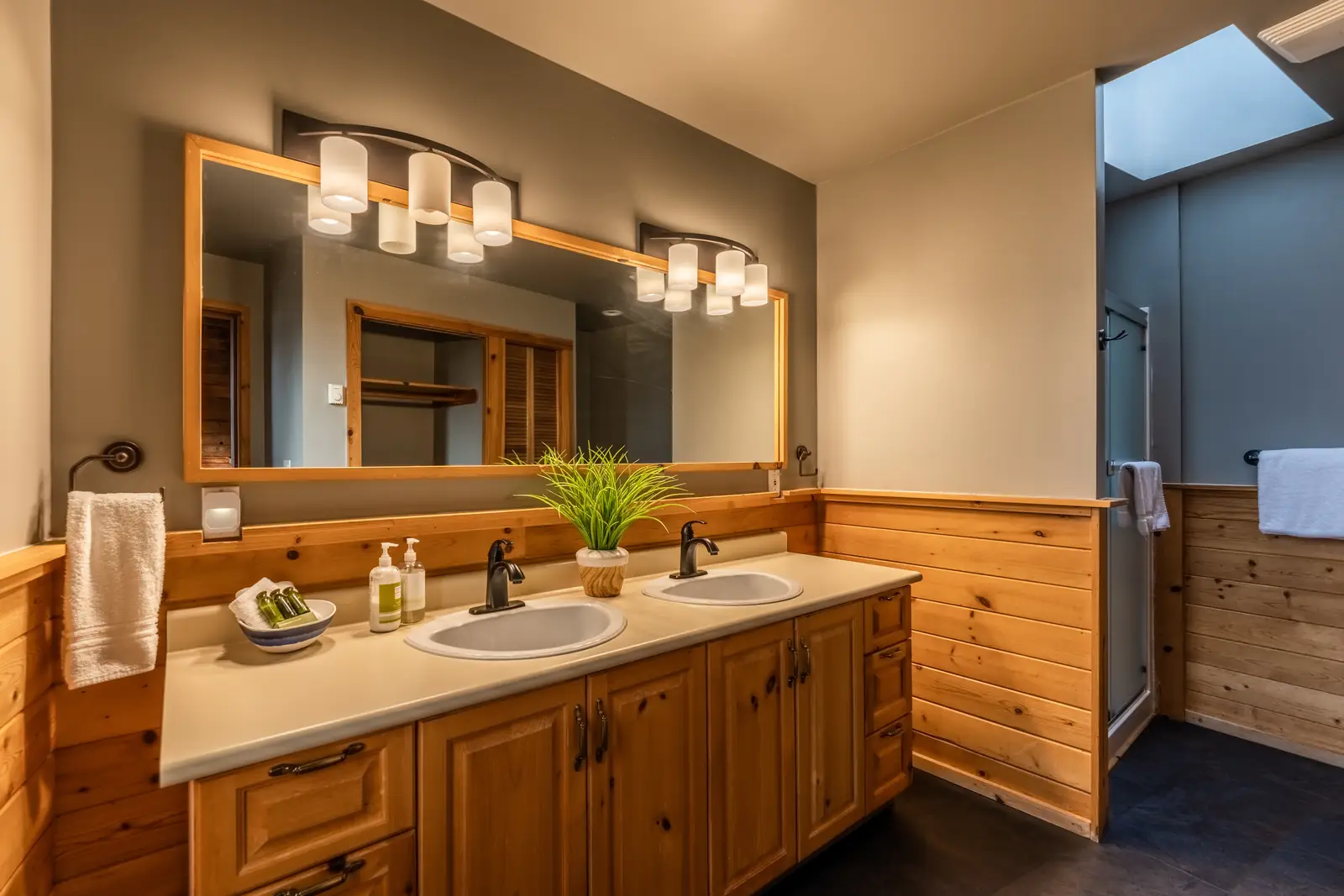 Cabin bathroom